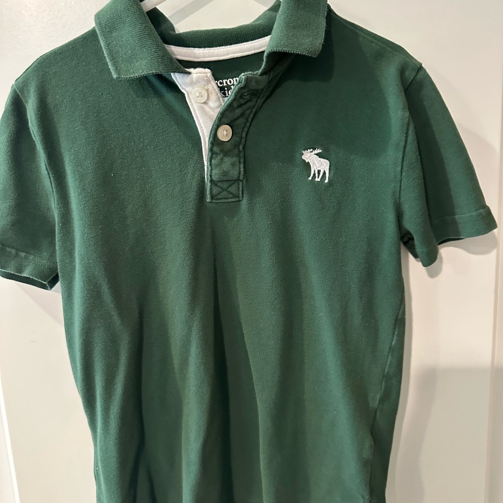 Abercrombie Kids Forest Green Polo Shirt